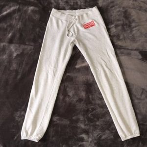 Victoria's Secret Sport Heather Light Grey Sweatpants